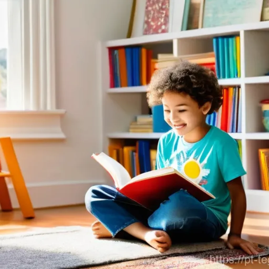 홈스쿨링을 위한 부모의 경험 공유 - **Homeschool Learning Nook:** A brightly lit, cozy corner in a Portuguese home, designed as a homesc...